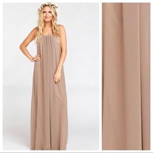 NWT. Show me your Mumu Sirene Maxi Dress. Size S.